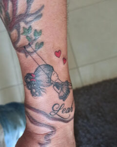 Black Ink Black Tattoo
