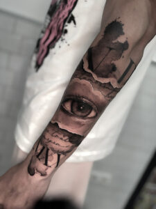 Black Ink Black Tattoo