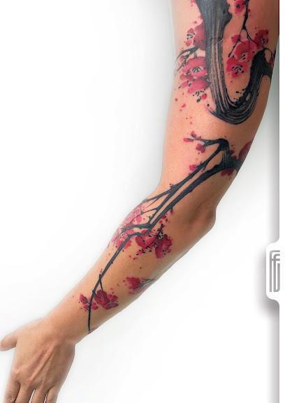 Fgf Tattoo Barcelona – Watercolor & Custom