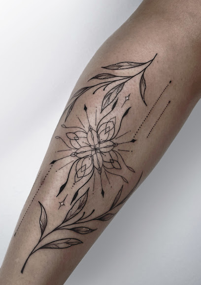 Golden Dog Tattoo