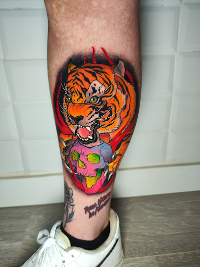 Lucky Frog Tattoo