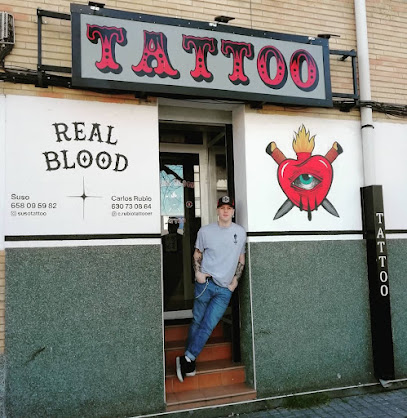 Real Blood Tattoo