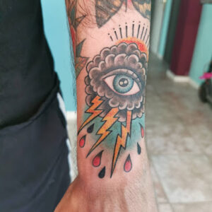 Thrash Hard Tattoo