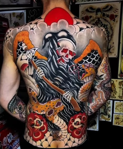 Trad Tom Tattoo